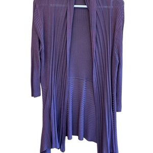 3 Orange Open Sweater Cardigans EUC